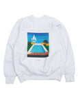 【AOR x HIROSHI NAGAI x SHIPS / QUIET SEASON SWEATSHIRT / SIZE L】