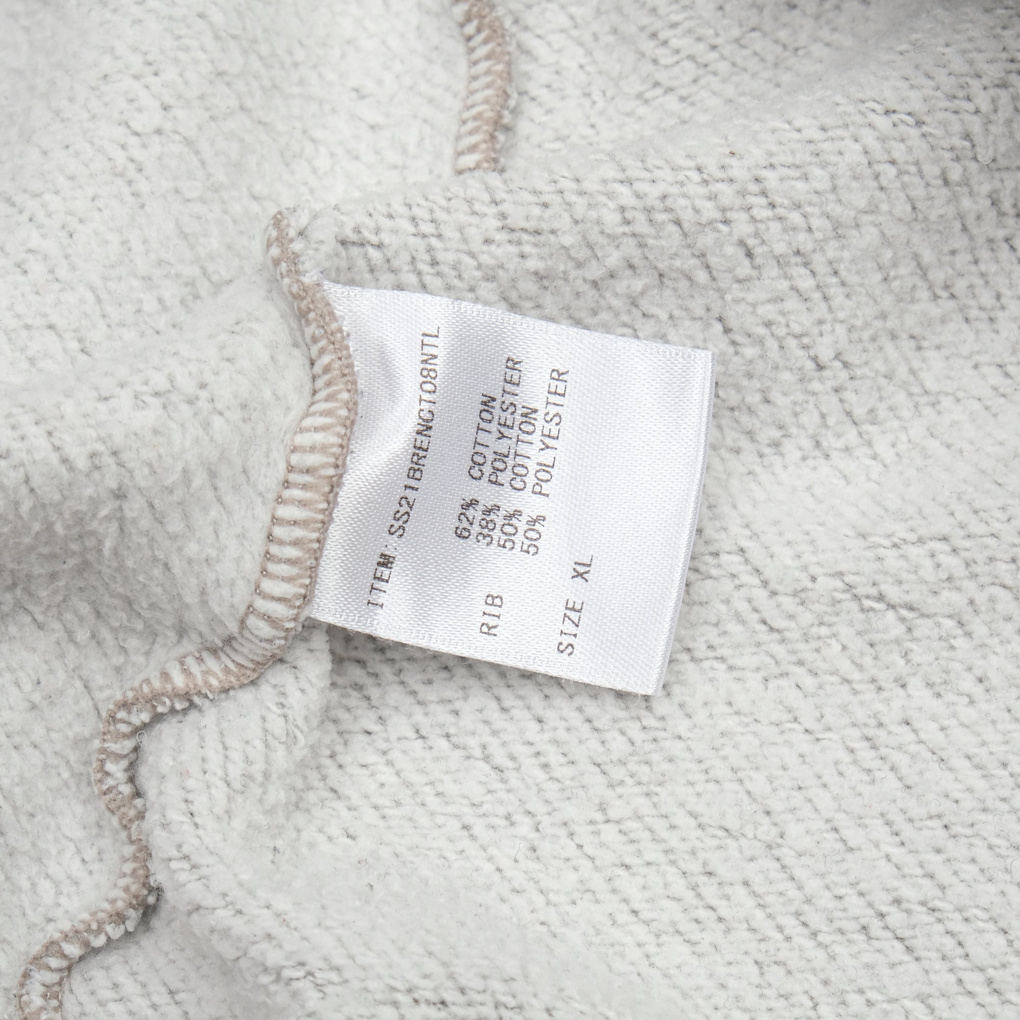 【ENNOY x BUNSHUN / CREW SWEAT LS (BLACK/ASH) / SIZE XL】