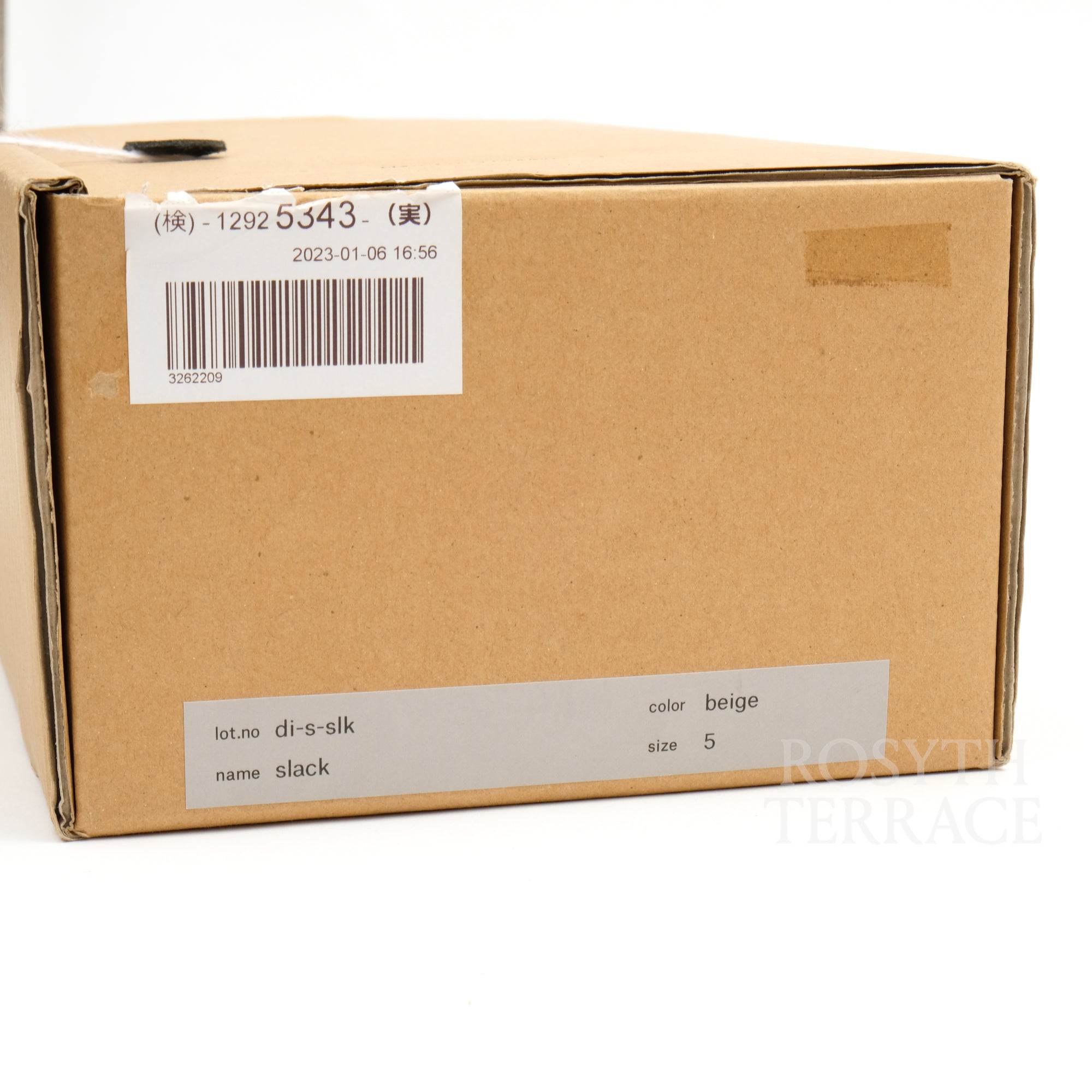 【Hender Scheme / SLACK BEIGE / SIZE 5】