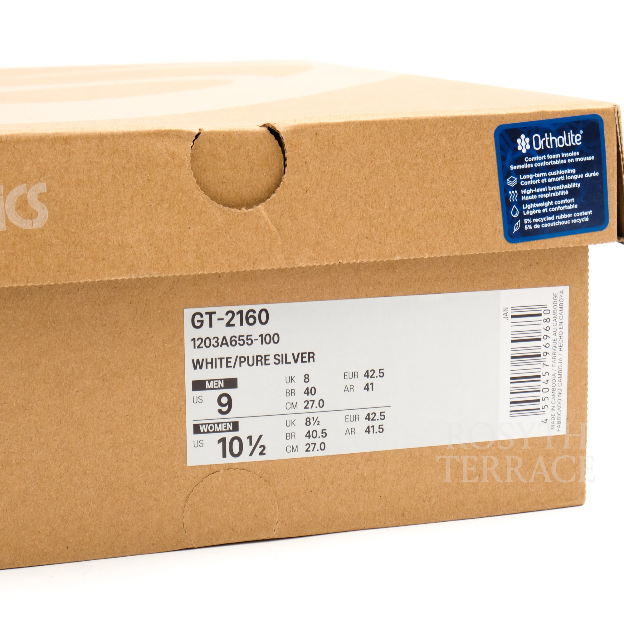 【Above the Clouds x ASICS / GT-2160 (WHITE) / US9】