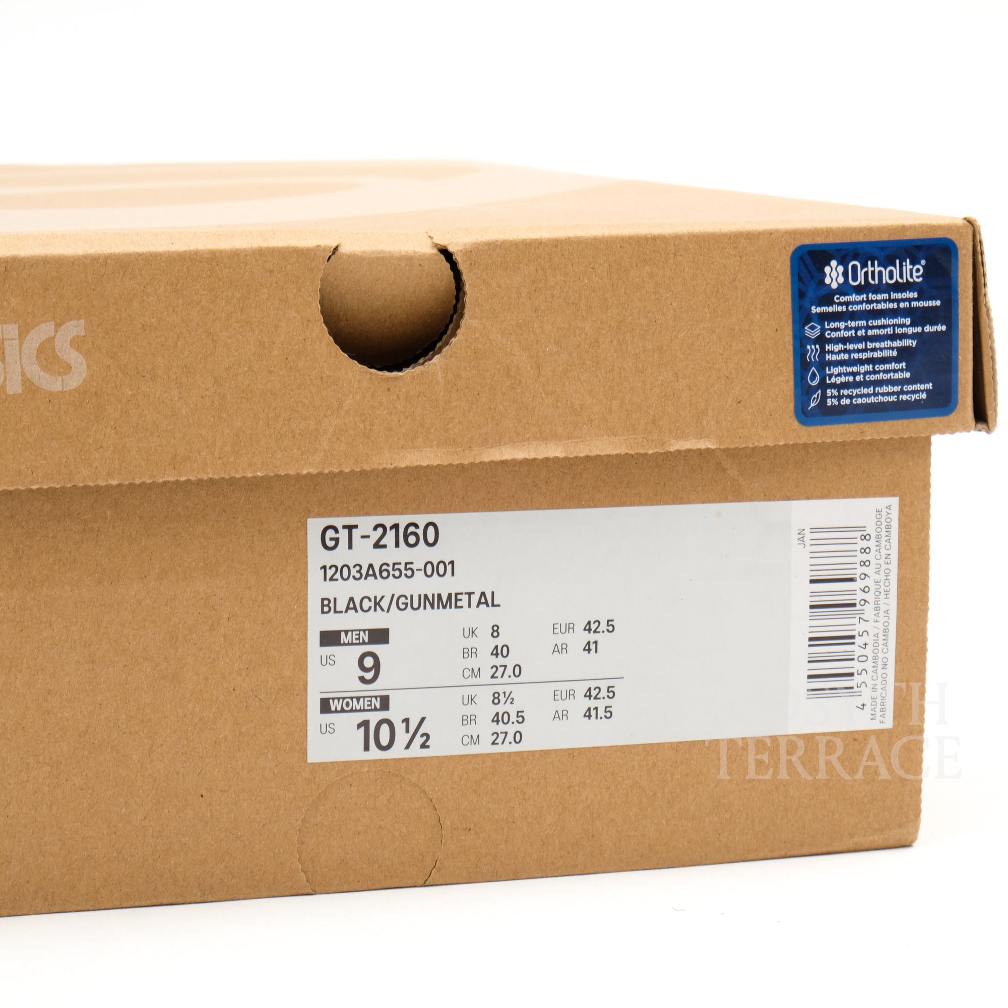 【Above the Clouds x ASICS / GT-2160 (BLACK) / US9】