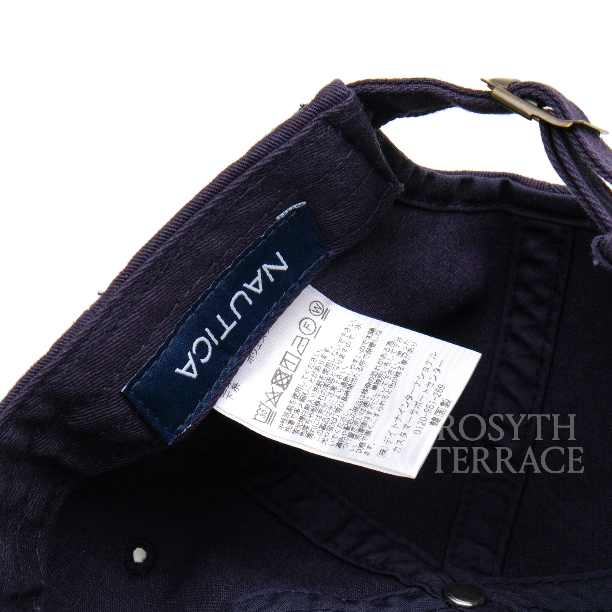 【NAUTICA JAPAN / 21SS LOGO CAP (NAVY) / OS】