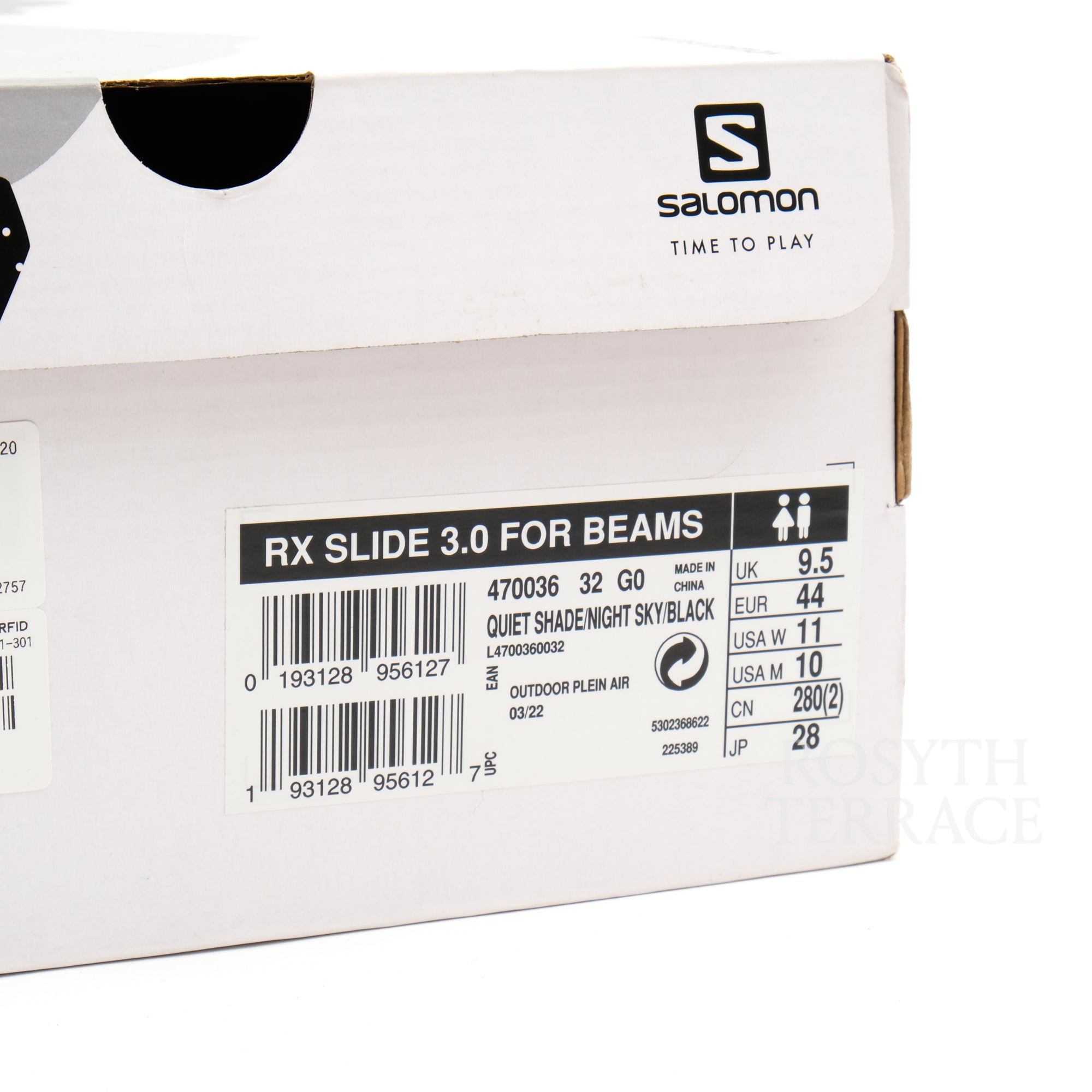 【BEAMS x SALOMON / RX SLIDE 3.0 / US10】