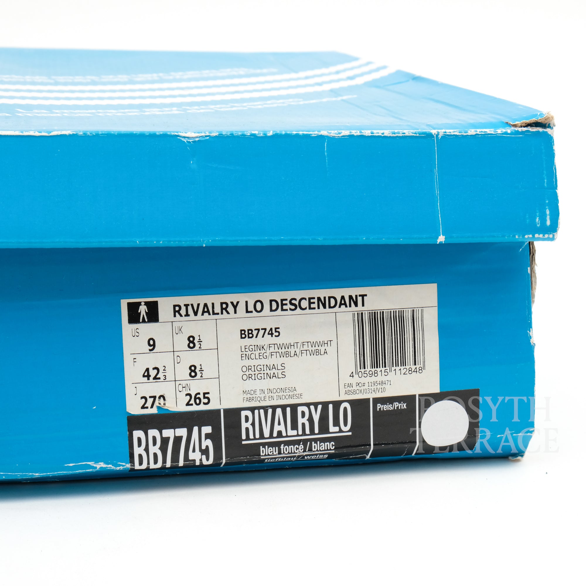 【DESCENDANT adidas / RIVALRY LO DCDT NAVY / US9】