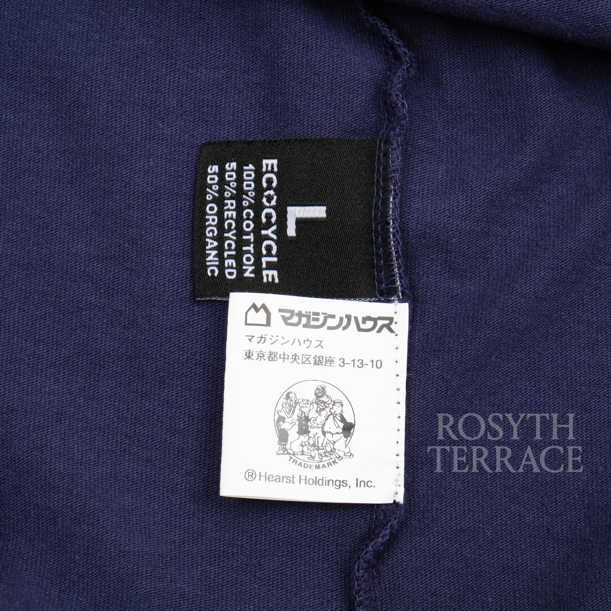 【POPEYE MAGAZINE / LOGO T-SHIRT / SIZE L】
