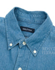 【NAUTICA JAPAN / DENIM B.D SHIRT / SIZE M】