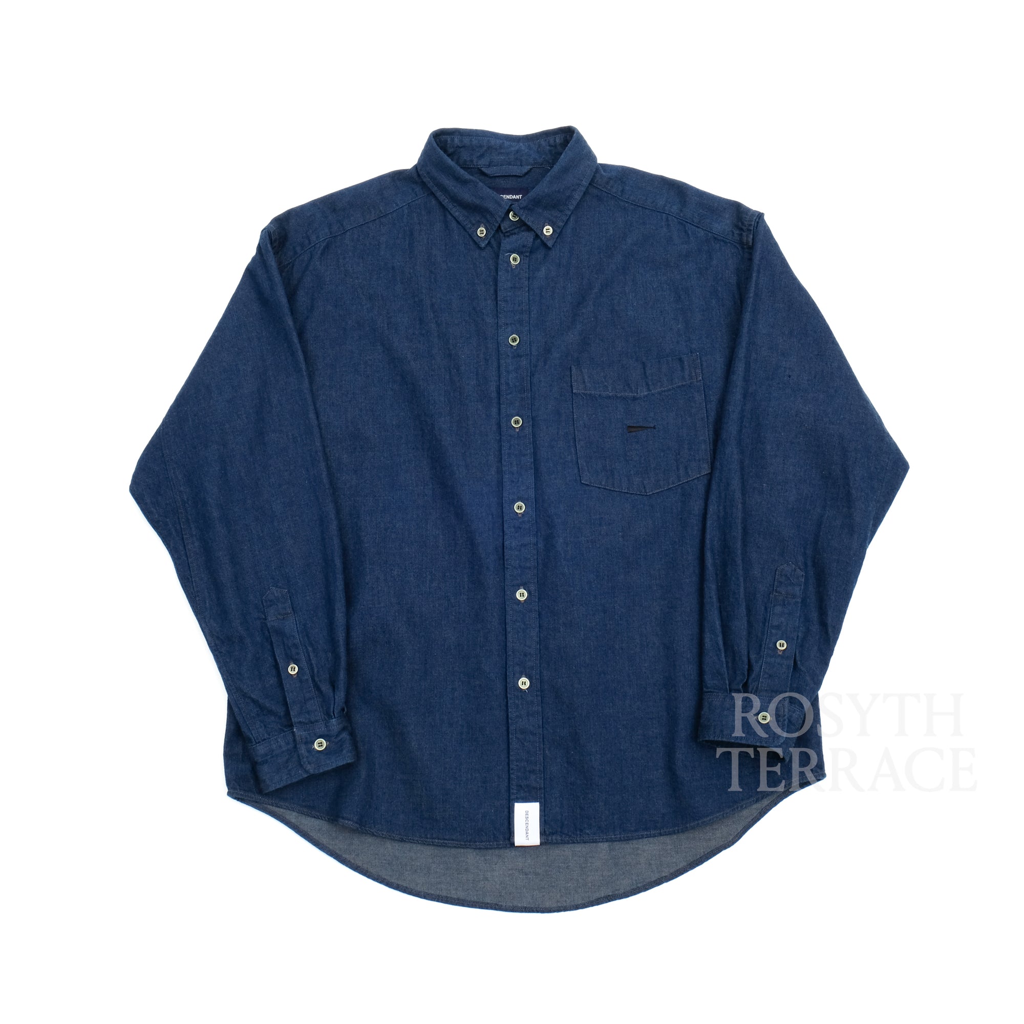 【DESCENDANT / ALLEN DENIM SHIRT / SIZE 2】