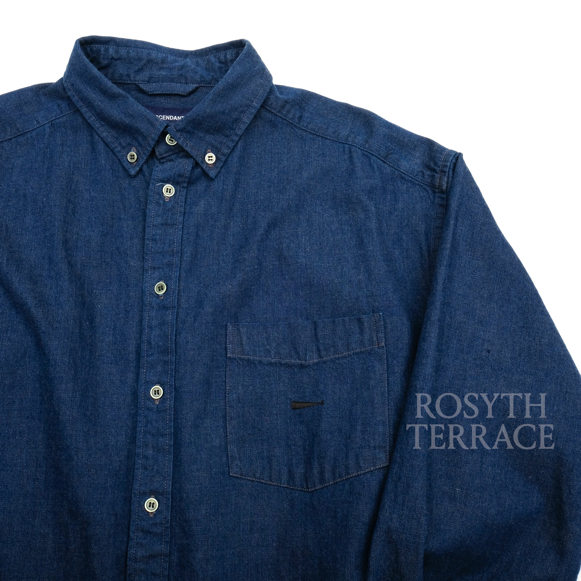 【DESCENDANT / ALLEN DENIM SHIRT / SIZE 2】