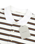 【GIMME 5 x UNIVERSAL PRODUCTS. / BORDER STRIPE POLO / SIZE 3】