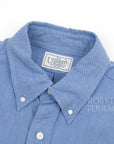 【Unlikely / BUTTON DOWN SHIRTS OXFORD (BLUE) / SIZE M】