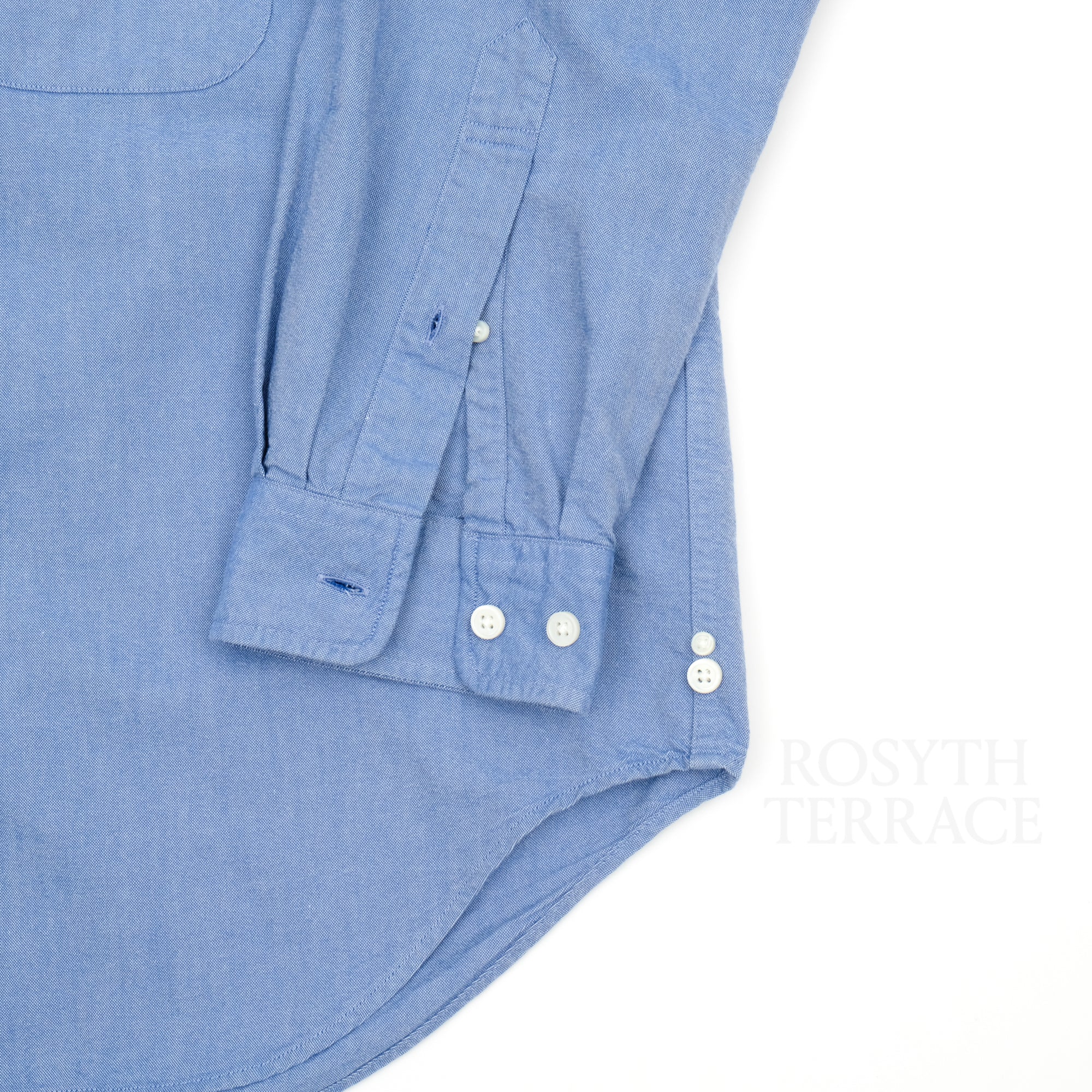 【Unlikely / BUTTON DOWN SHIRTS OXFORD (BLUE) / SIZE M】