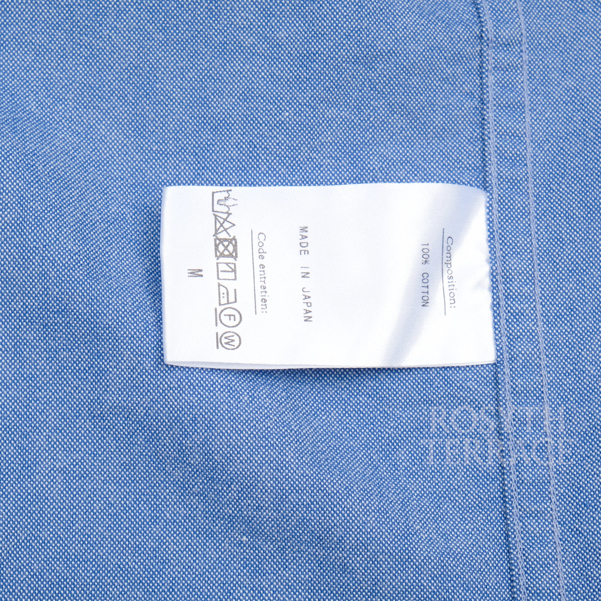 【Unlikely / BUTTON DOWN SHIRTS OXFORD (BLUE) / SIZE M】