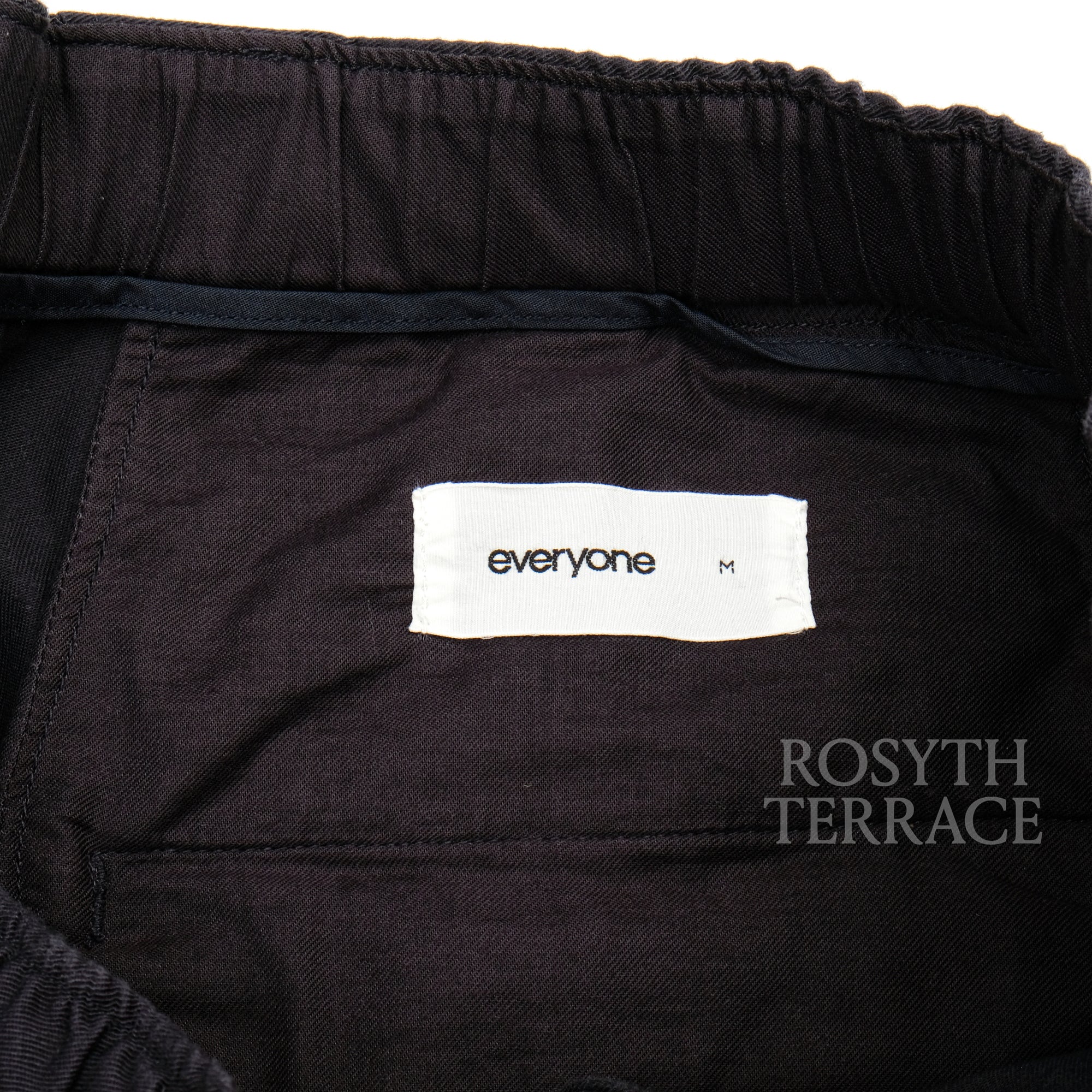 【everyone / BELTED EASY PANTS (NAVY) / SIZE M】