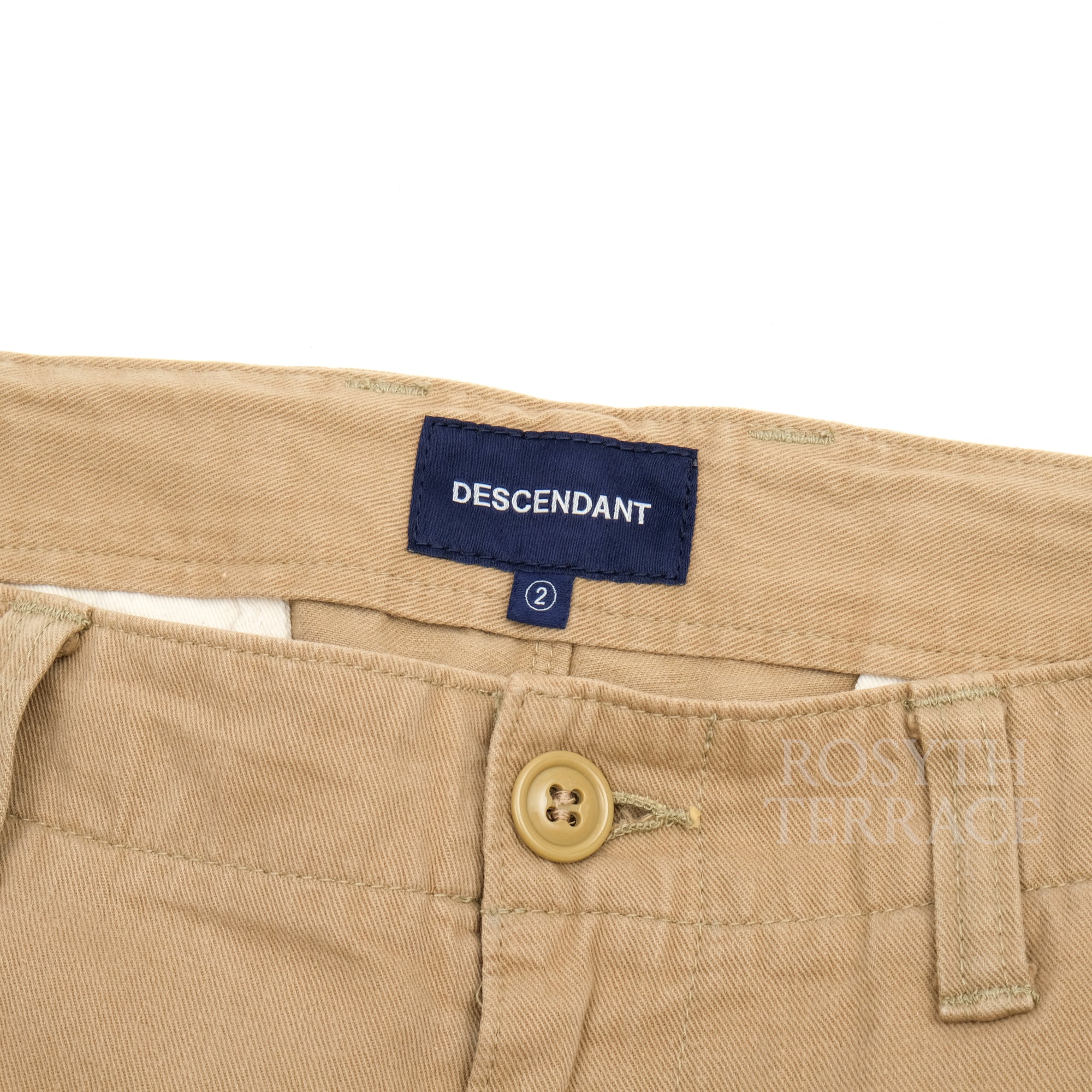 【DESCENDANT / DC-4 TWILL TROUSERS / SIZE 2】