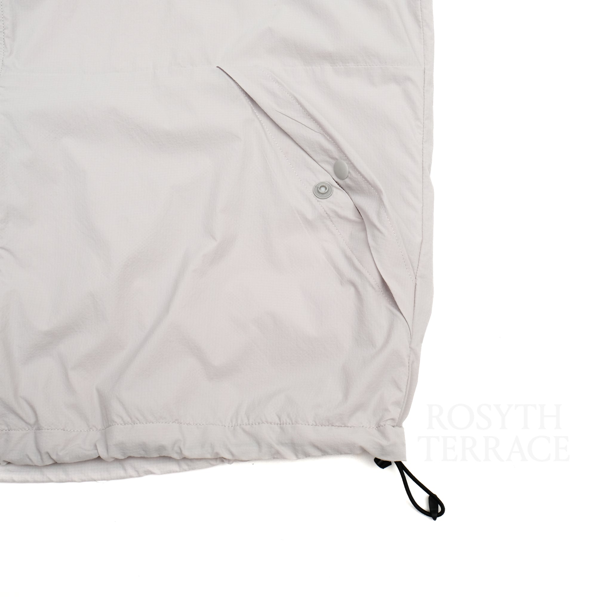 【ALWAYTH x GIMME 5 / PACKABLE NYLON JACKET (GREY) / SIZE L】