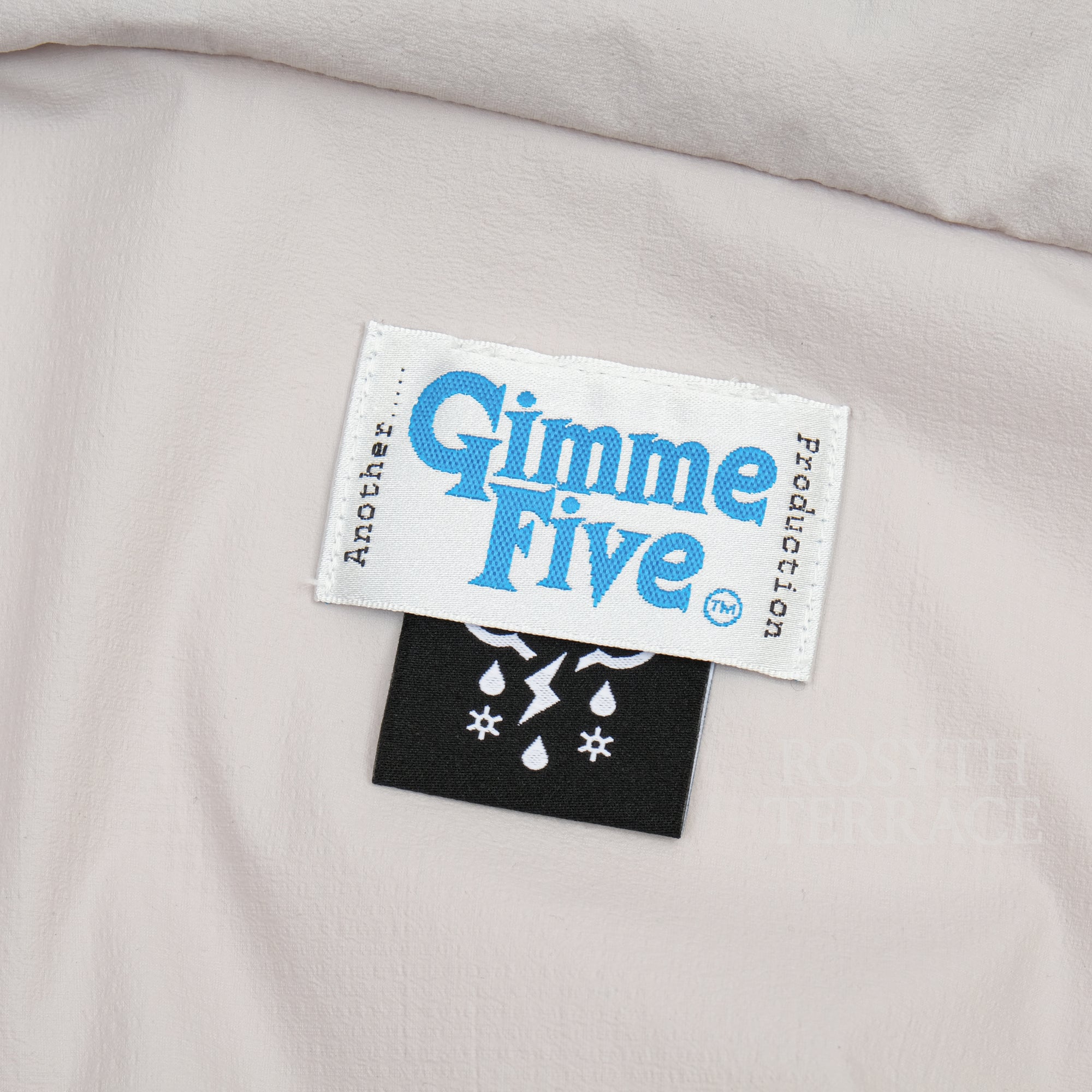 【ALWAYTH x GIMME 5 / PACKABLE NYLON JACKET (GREY) / SIZE L】
