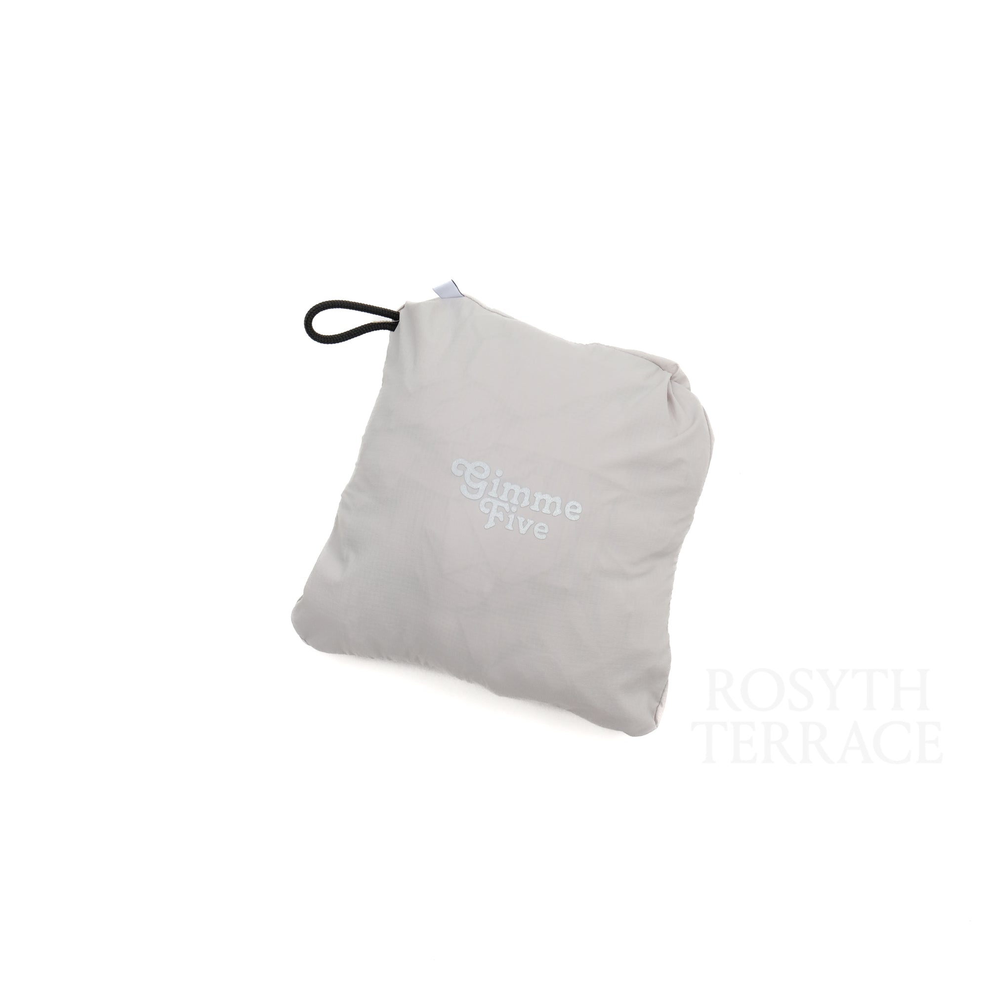 【ALWAYTH x GIMME 5 / PACKABLE NYLON JACKET (GREY) / SIZE L】