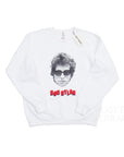 【WACKO MARIA / BOB DYLAN CREW NECK SWEATSHIRT WHITE / SIZE L】