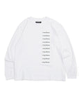 【DARYLSTUDIO + T.B. BROTHERS / "LONG SLEEVE" TEE / SIZE L】