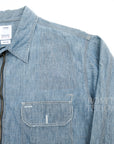 【visvim / OVERPASS SHIRT P.O. LS (C/SI) / SIZE 3】