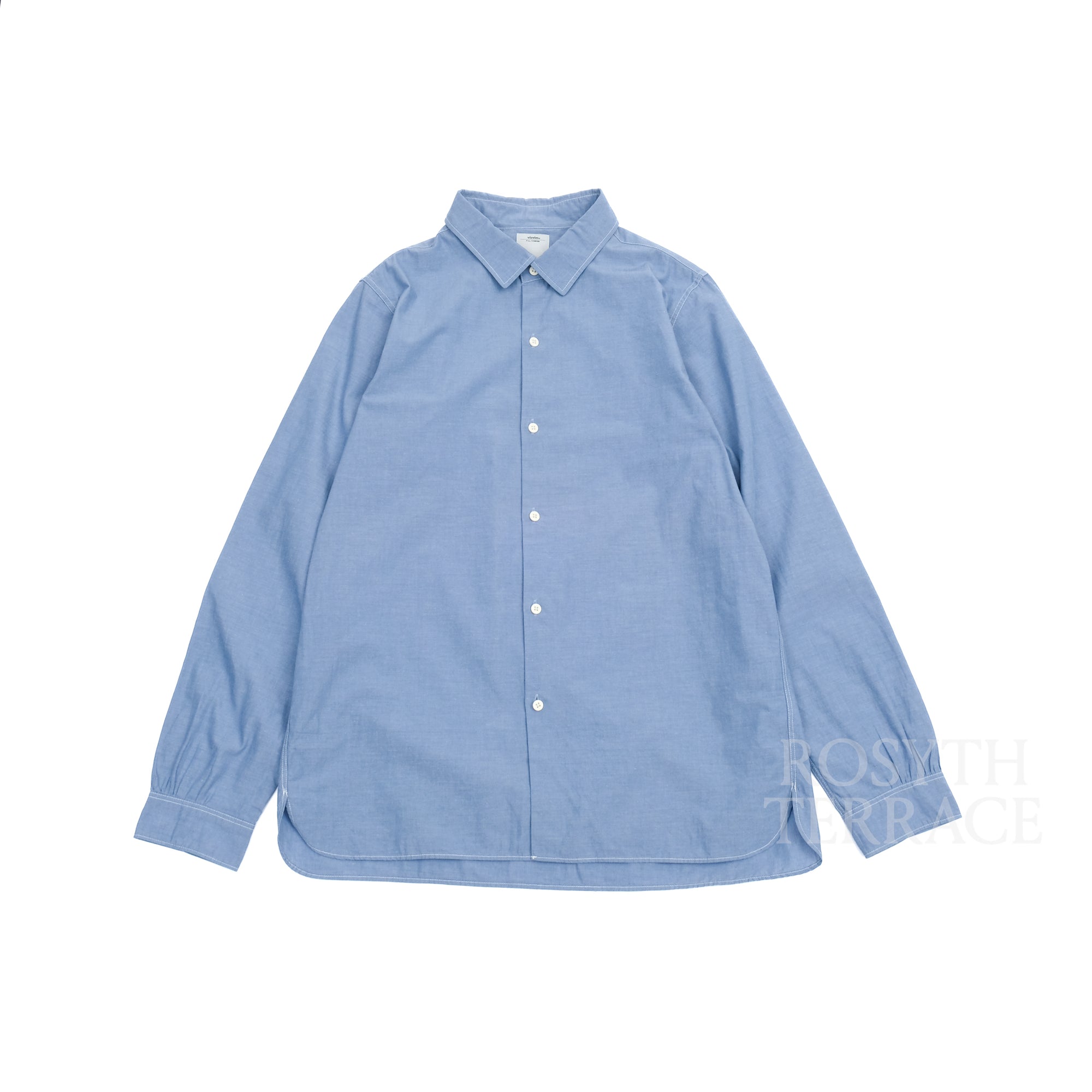 【visvim / LONG RIDER SHIRT LS (BLUE) / SIZE 2】