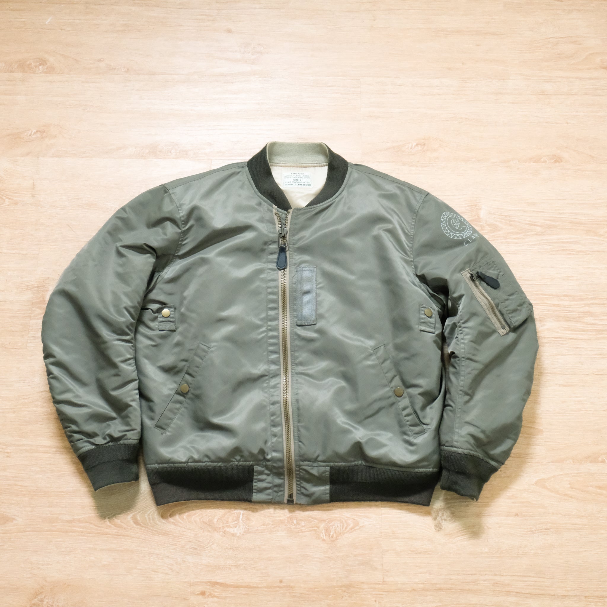 fragment design × CLANE / TYPE C-02 BOMBER JACKET / SIZE 1