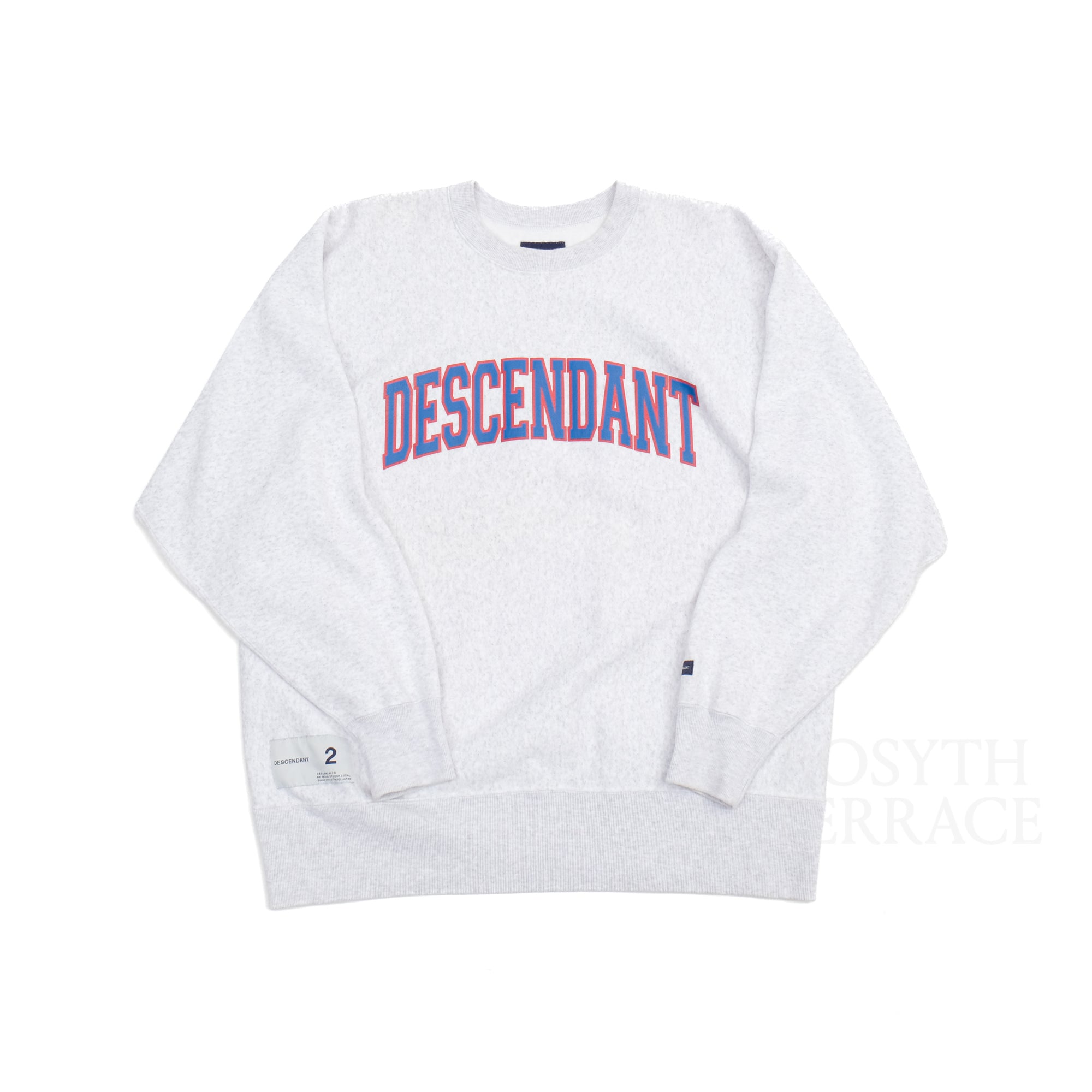 【DESCENDANT / TEAM CREW NECK SWEATSHIRT / SIZE 2】