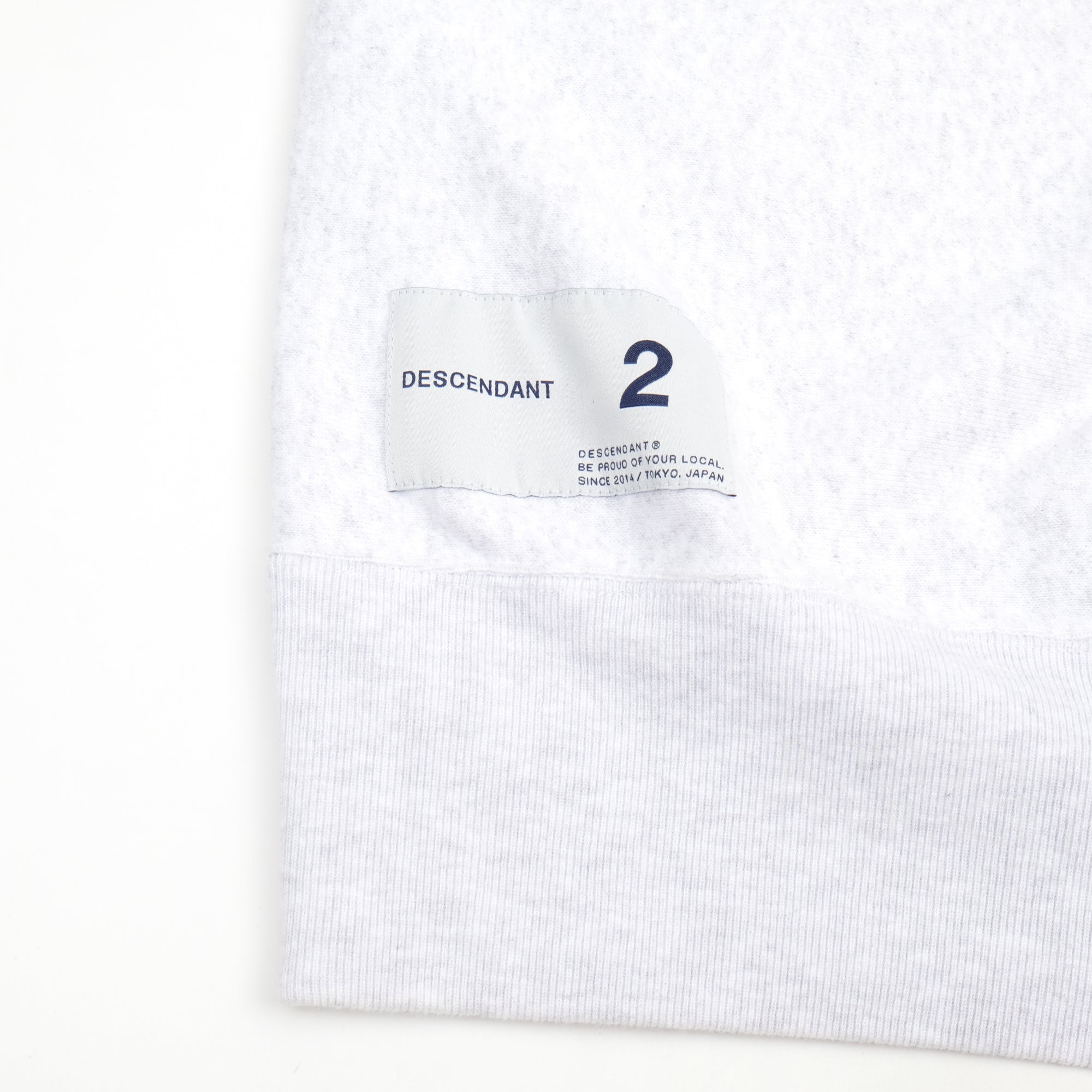 【DESCENDANT / TEAM CREW NECK SWEATSHIRT / SIZE 2】
