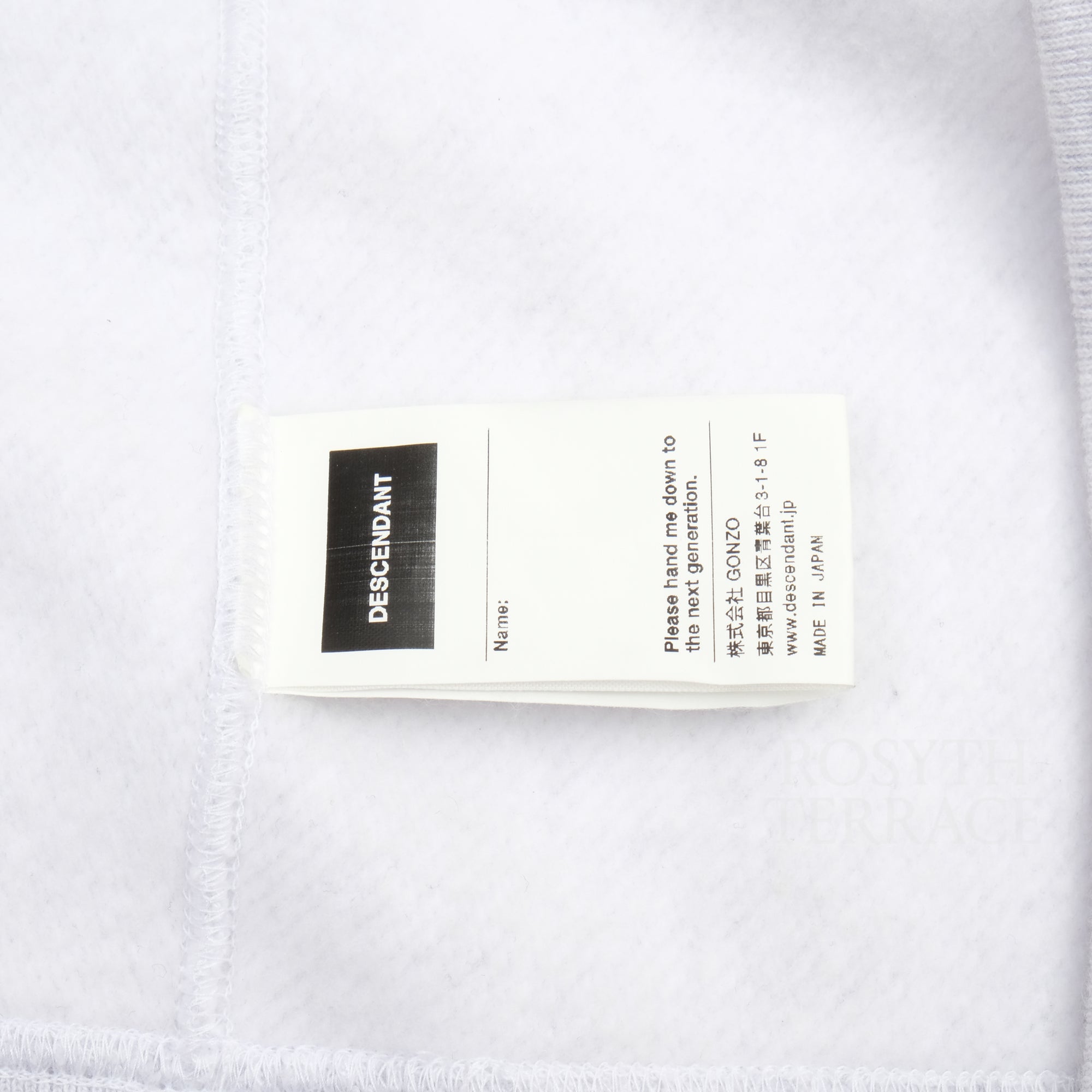 【DESCENDANT / TEAM CREW NECK SWEATSHIRT / SIZE 2】