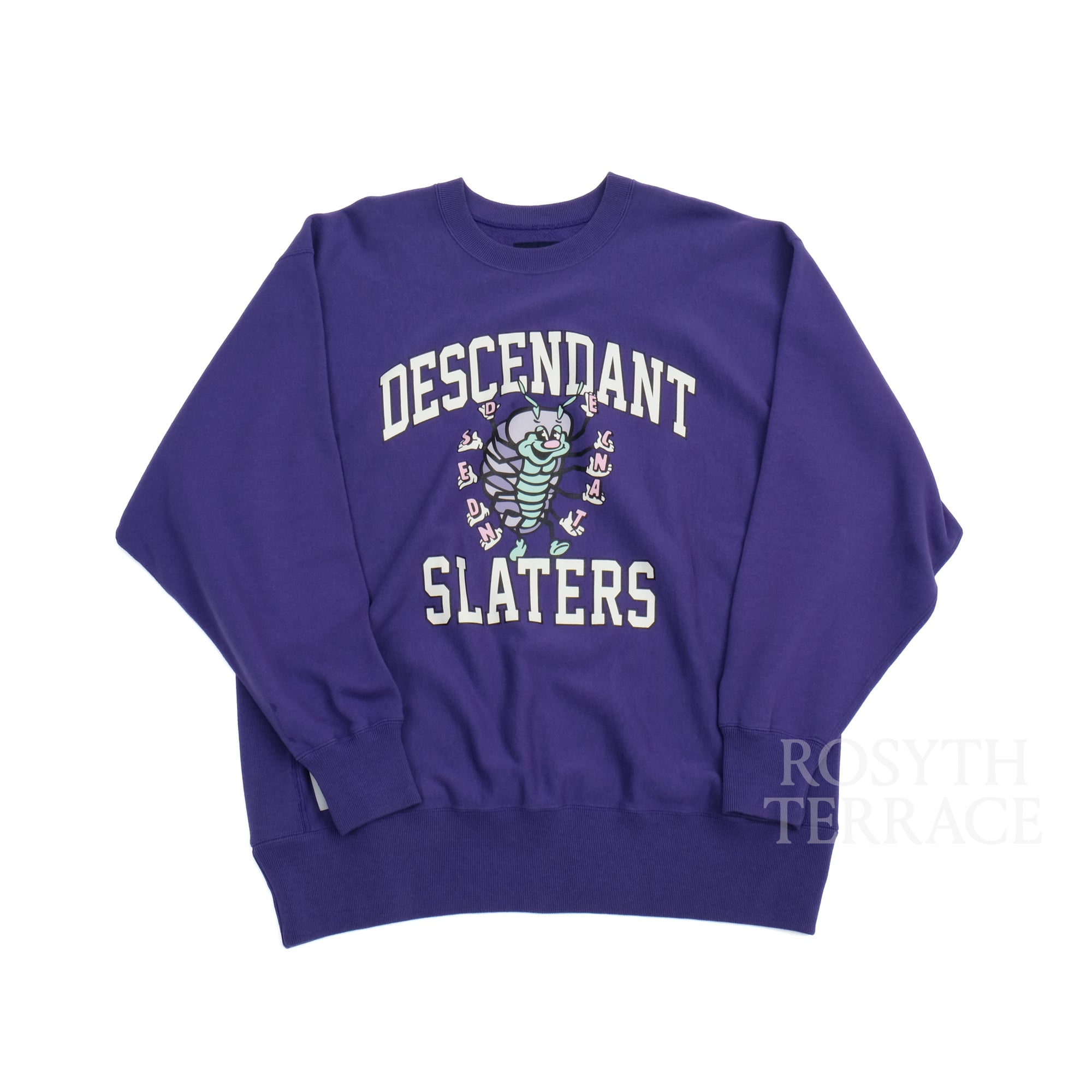 【DESCENDANT / SLATERS CREW NECK SWEATSHIRT / SIZE 2】