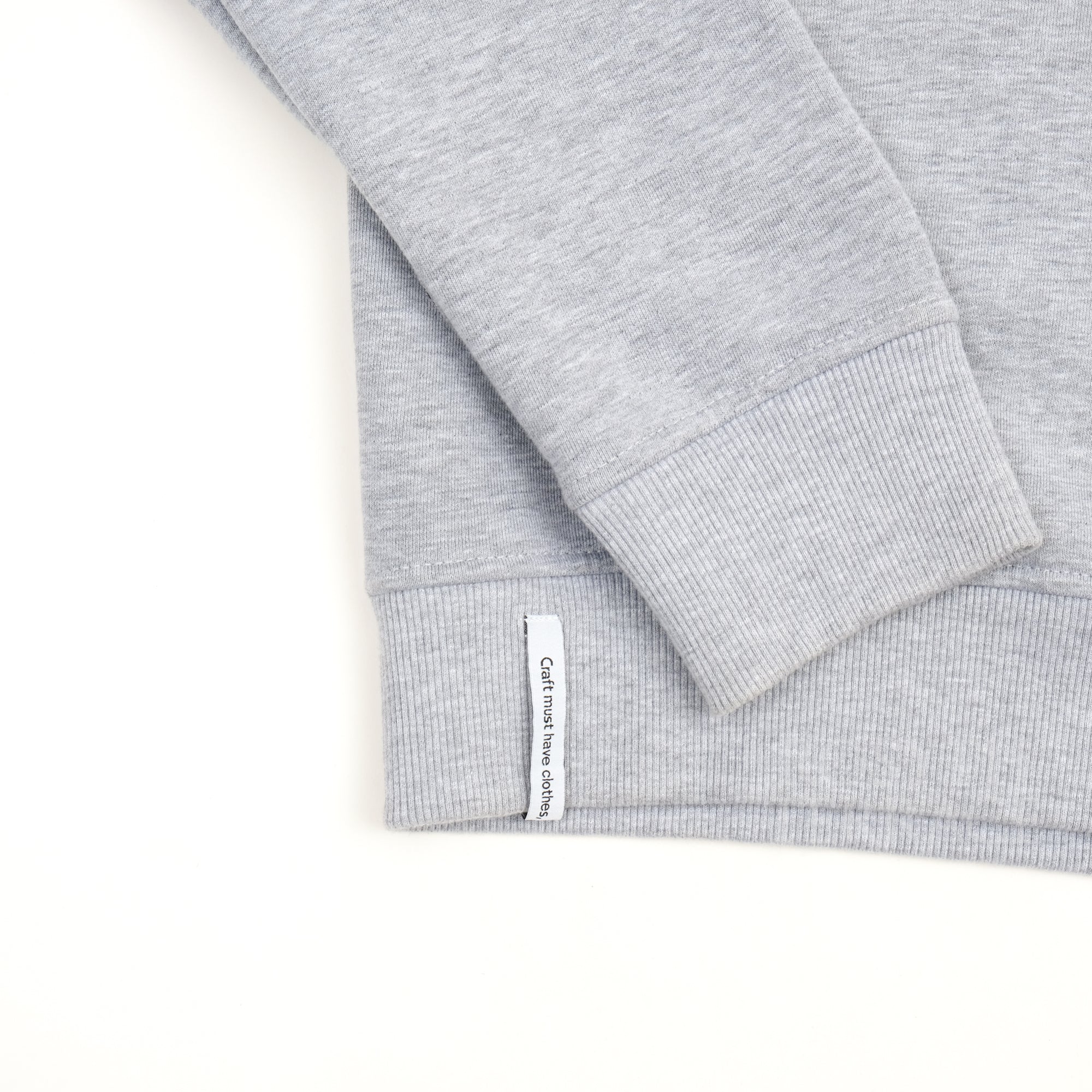【AKA SIX BY SIMON BARKER / INVERTED CREW SWEAT GRAY / SIZE XL】