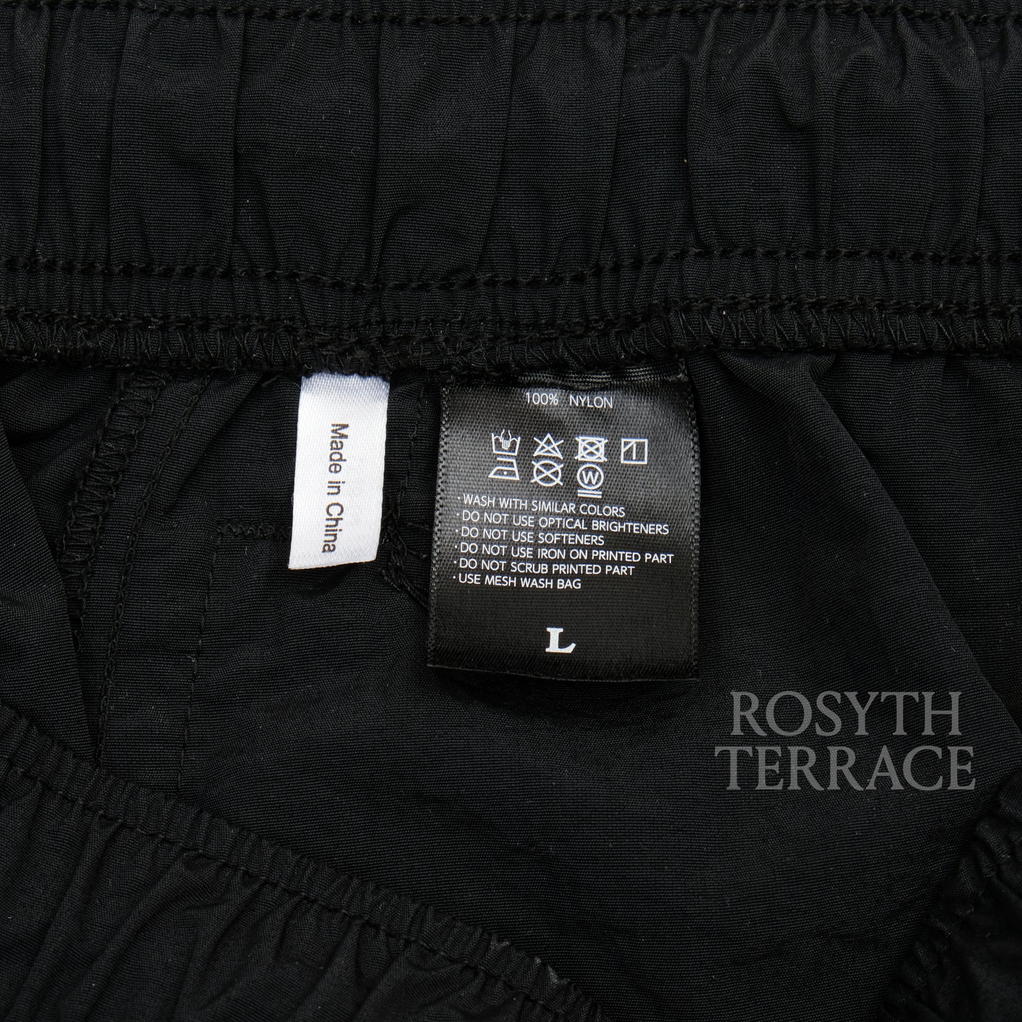 【THEHOTELOBBYARCHIVES / EUROPACORP NYLON PANTS / SIZE L】