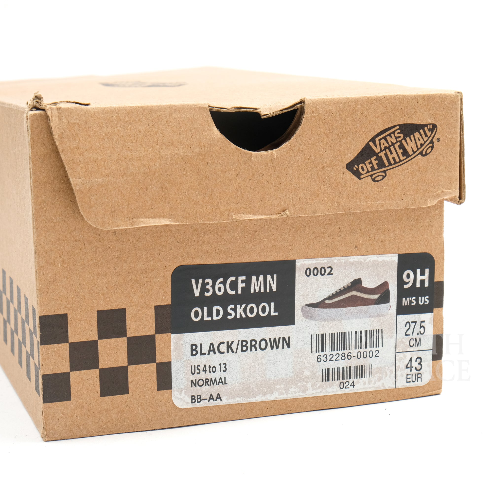 【MIN-NANO x VANS / V36CF MN OLD SKOOL / US9.5】