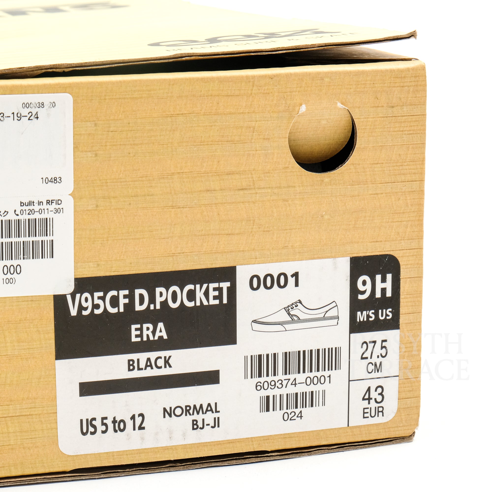 【BEAMS SSZ x VANS / V95CF D.POCKET ERA / US9.5】