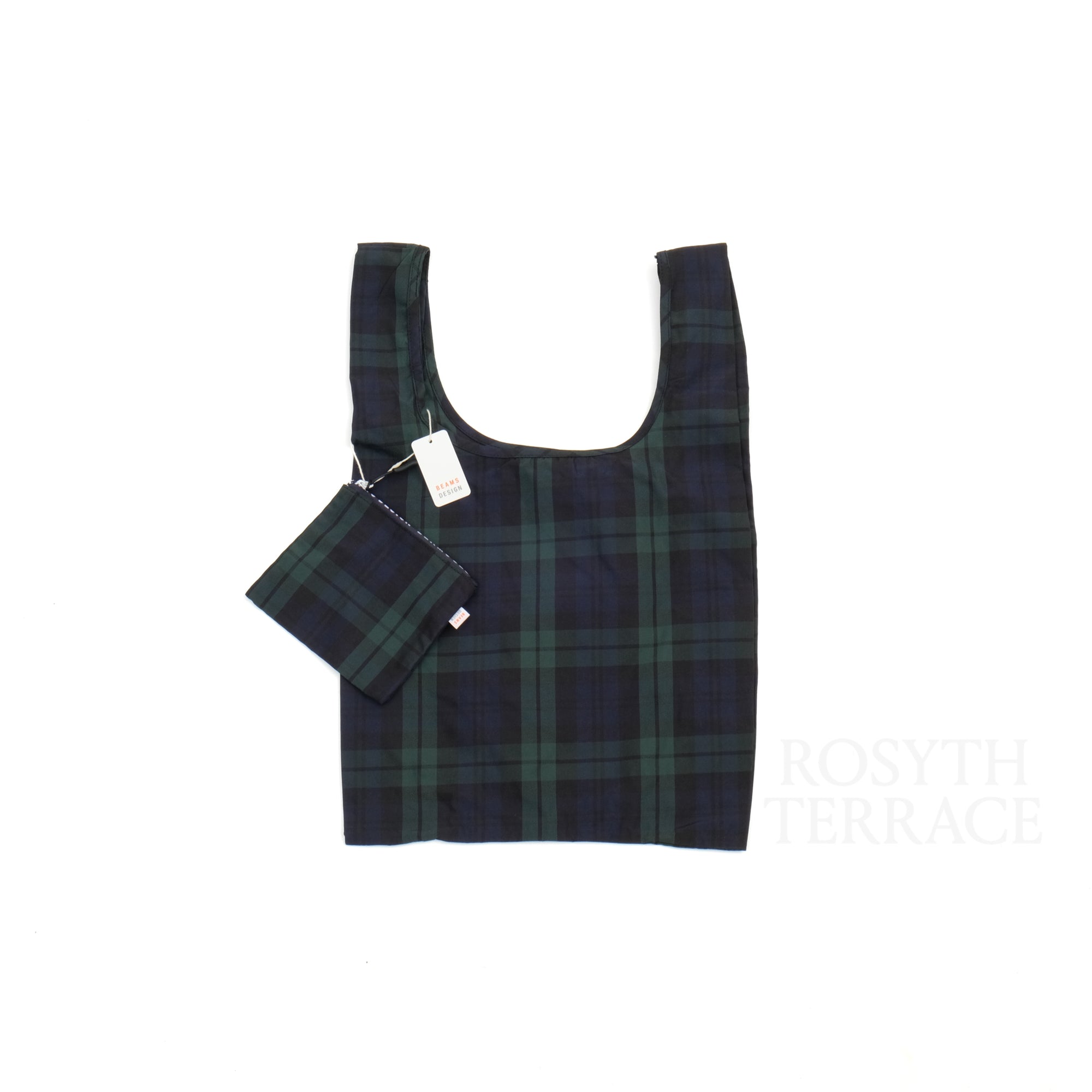 【BEAMS DESIGN / ECO BAG (BLACKWATCH) / OS】