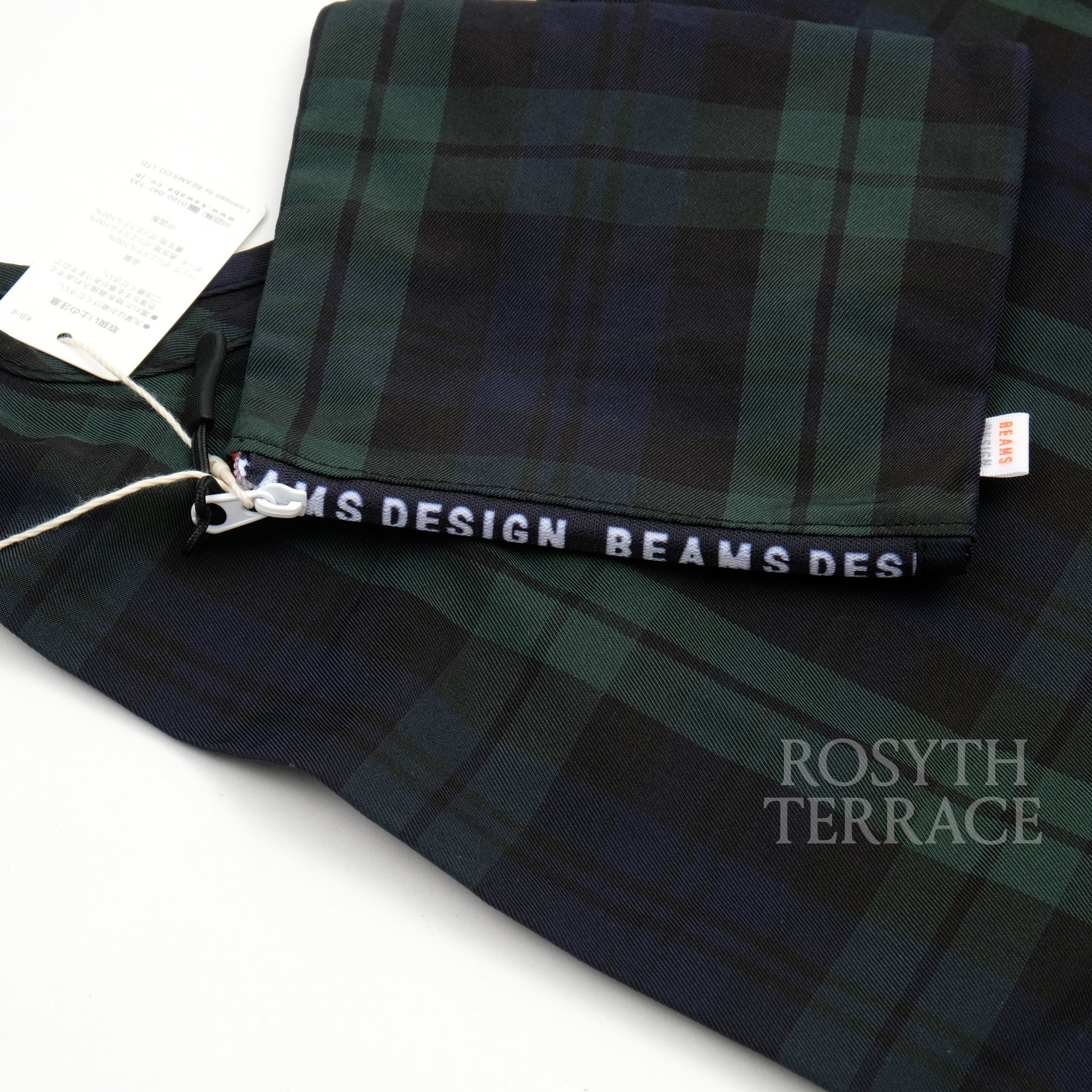 【BEAMS DESIGN / ECO BAG (BLACKWATCH) / OS】