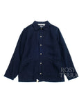 【NATURAL HIKING CLUB / NHC INDIGO LINEN COACH JKT (DARK) / SIZE S】