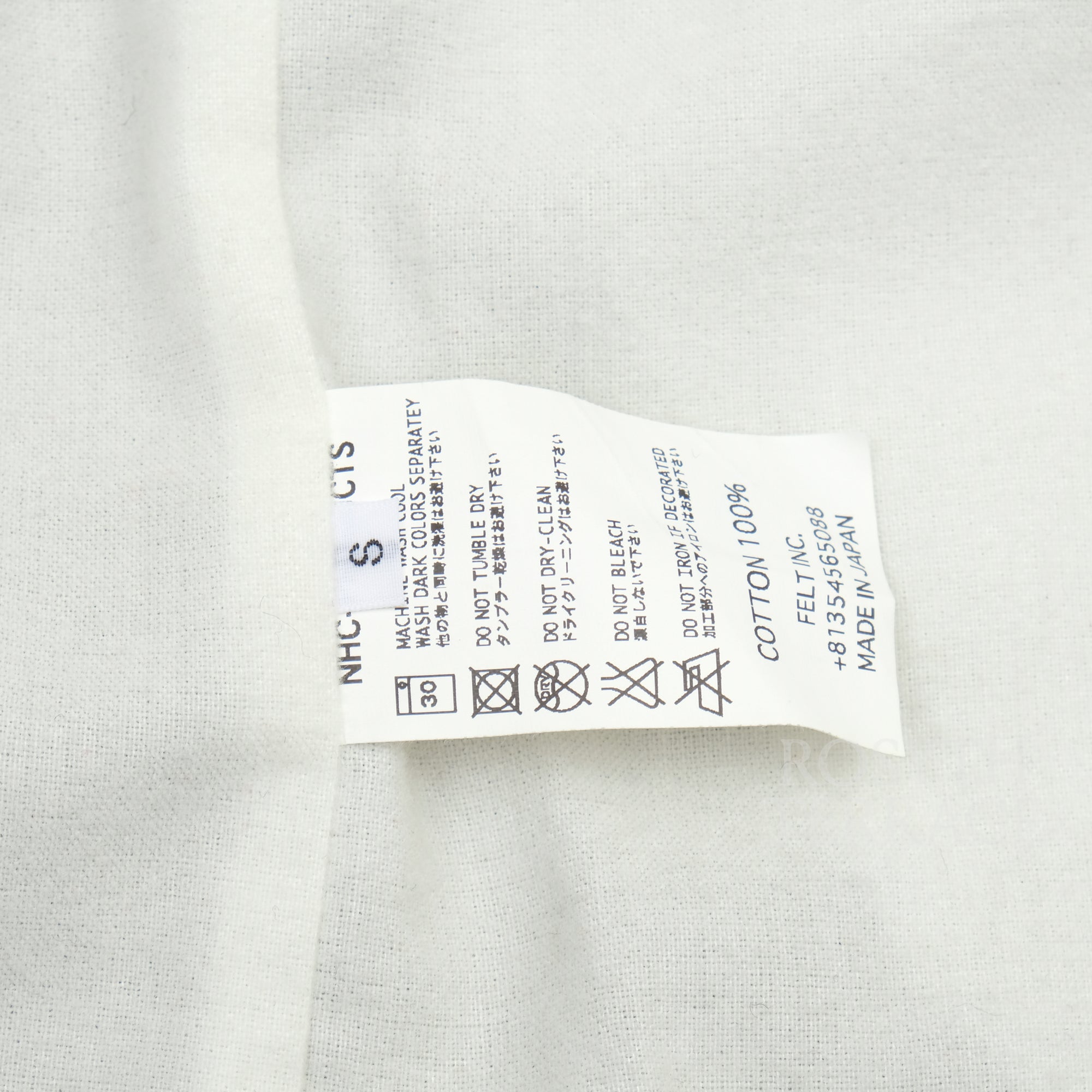 【NATURAL HIKING CLUB / NHC INDIGO LINEN COACH JKT (DARK) / SIZE S】