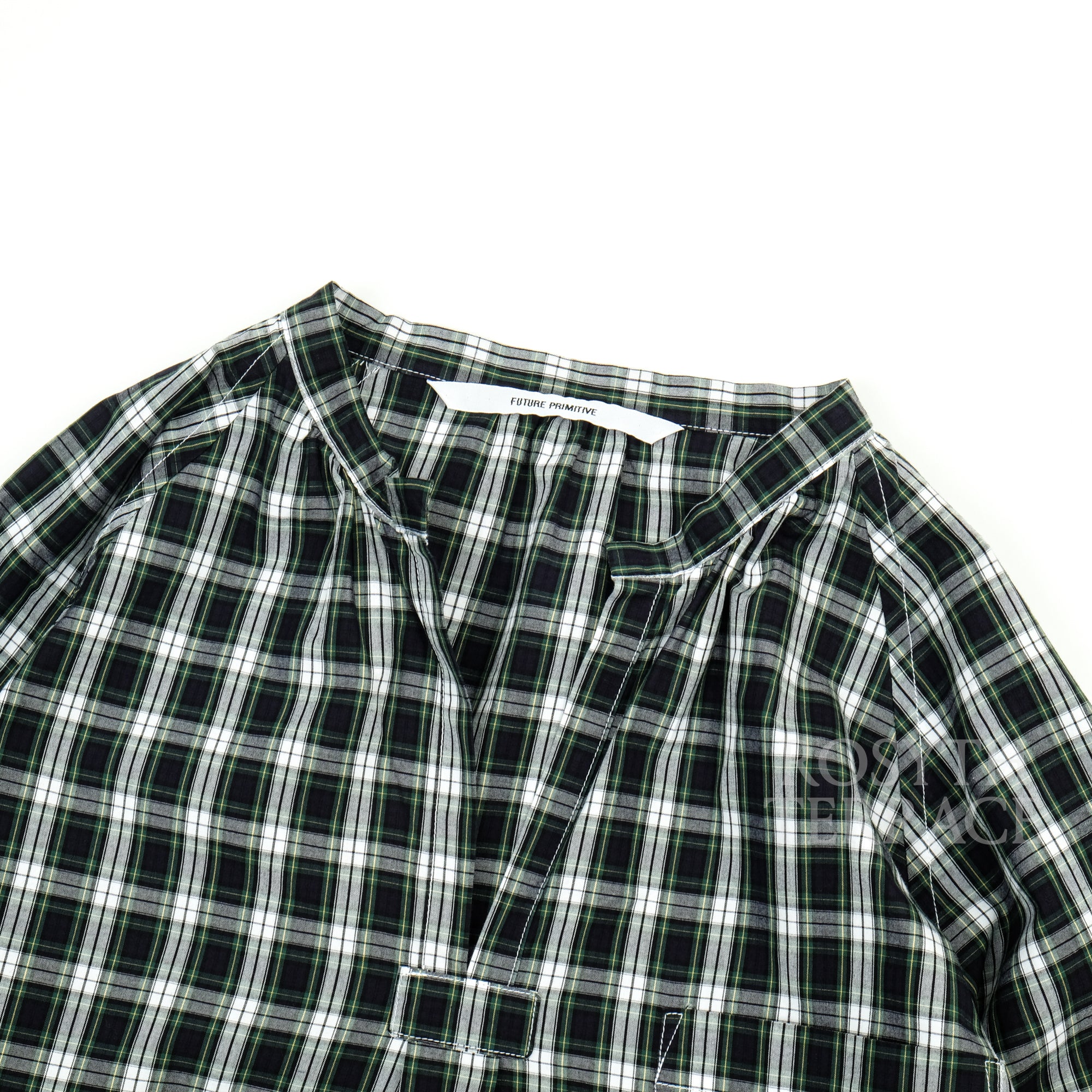 【FUTURE PRIMITIVE / FP SEEKER SHIRT (GREEN PLAID) / SIZE M】