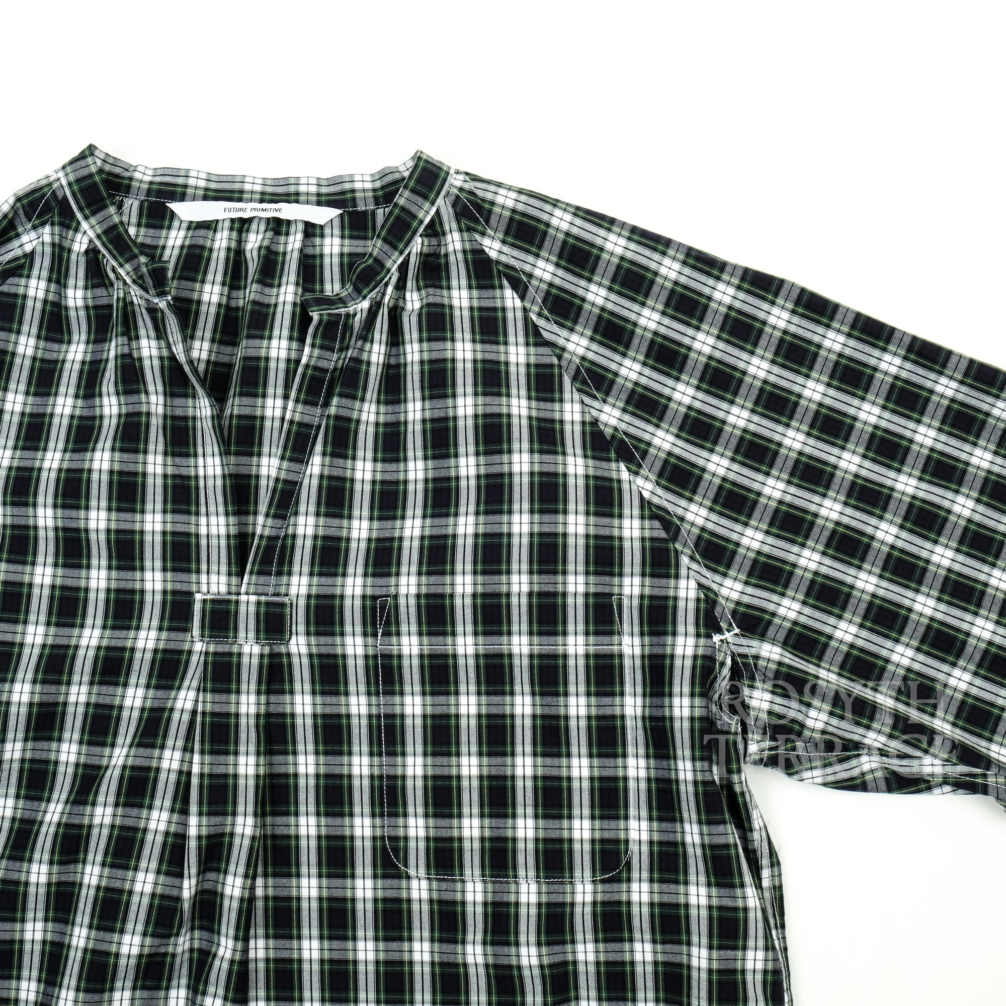 【FUTURE PRIMITIVE / FP SEEKER SHIRT (GREEN PLAID) / SIZE M】
