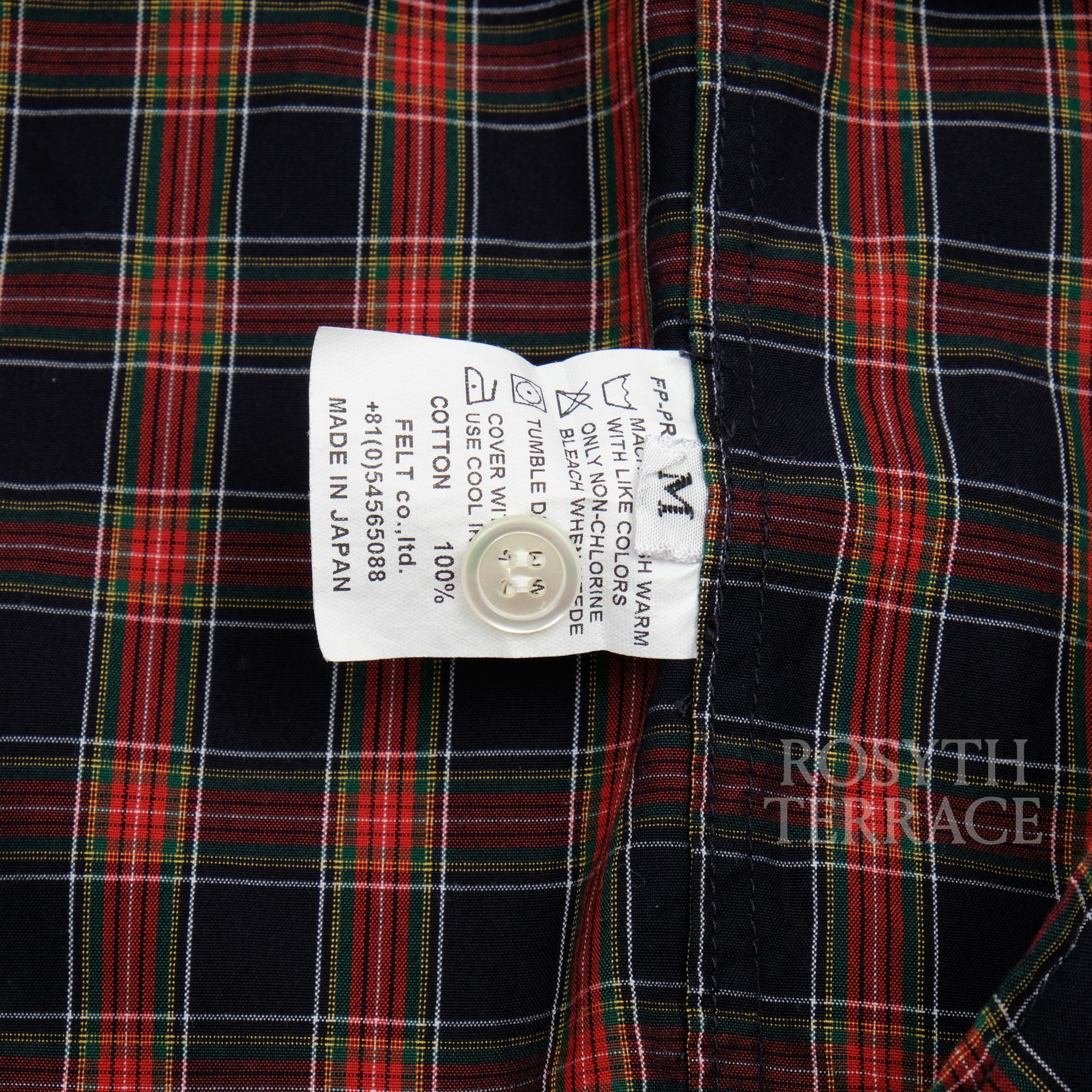 【FUTURE PRIMITIVE / FP SEEKER SHIRT (RED PLAID) / SIZE M】