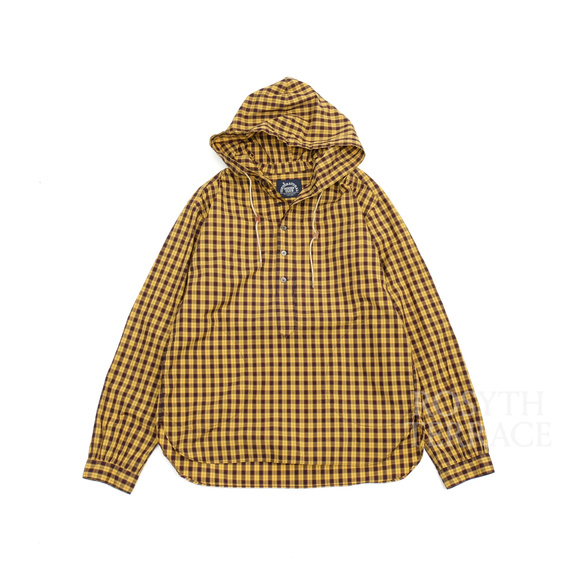 【NATURAL HIKING CLUB / NHC SURVEY SHIRT III (YELLOW CHECK) / SIZE M】