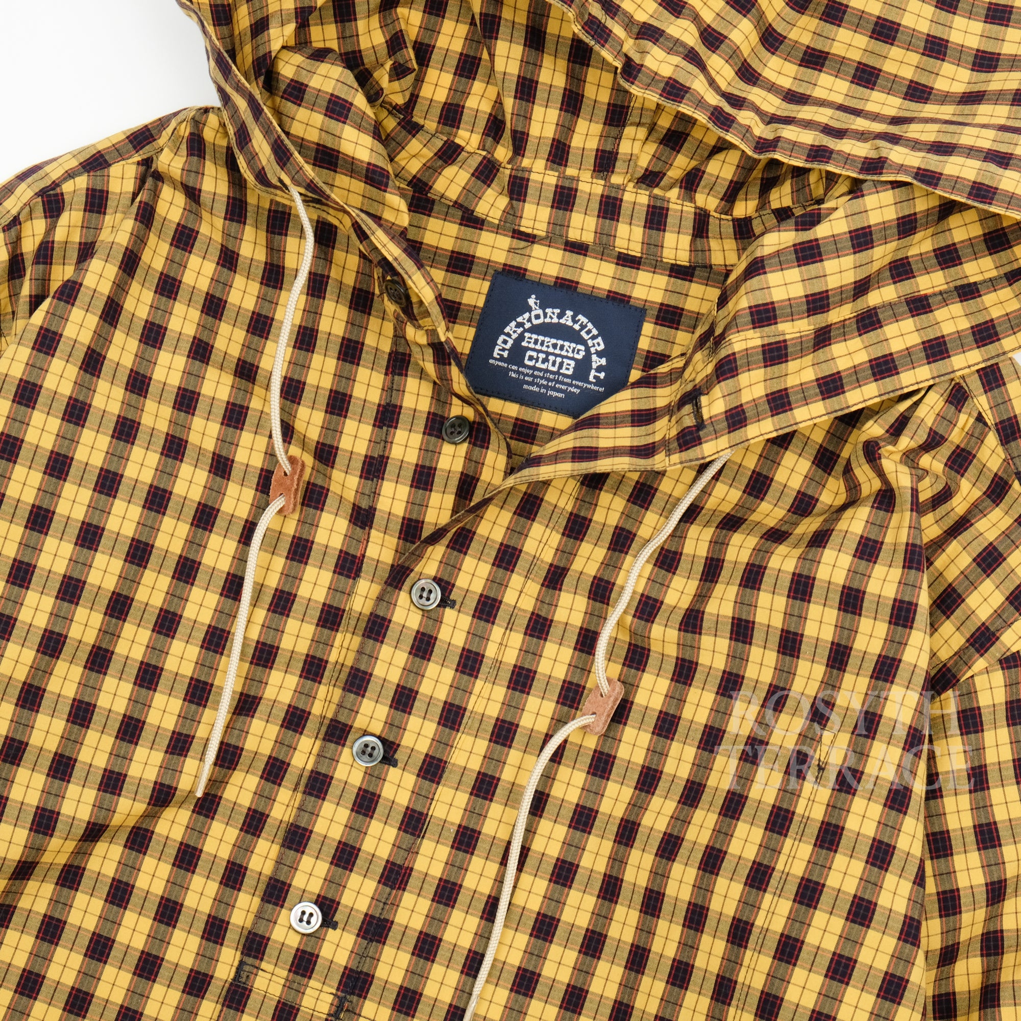 【NATURAL HIKING CLUB / NHC SURVEY SHIRT III (YELLOW CHECK) / SIZE M】