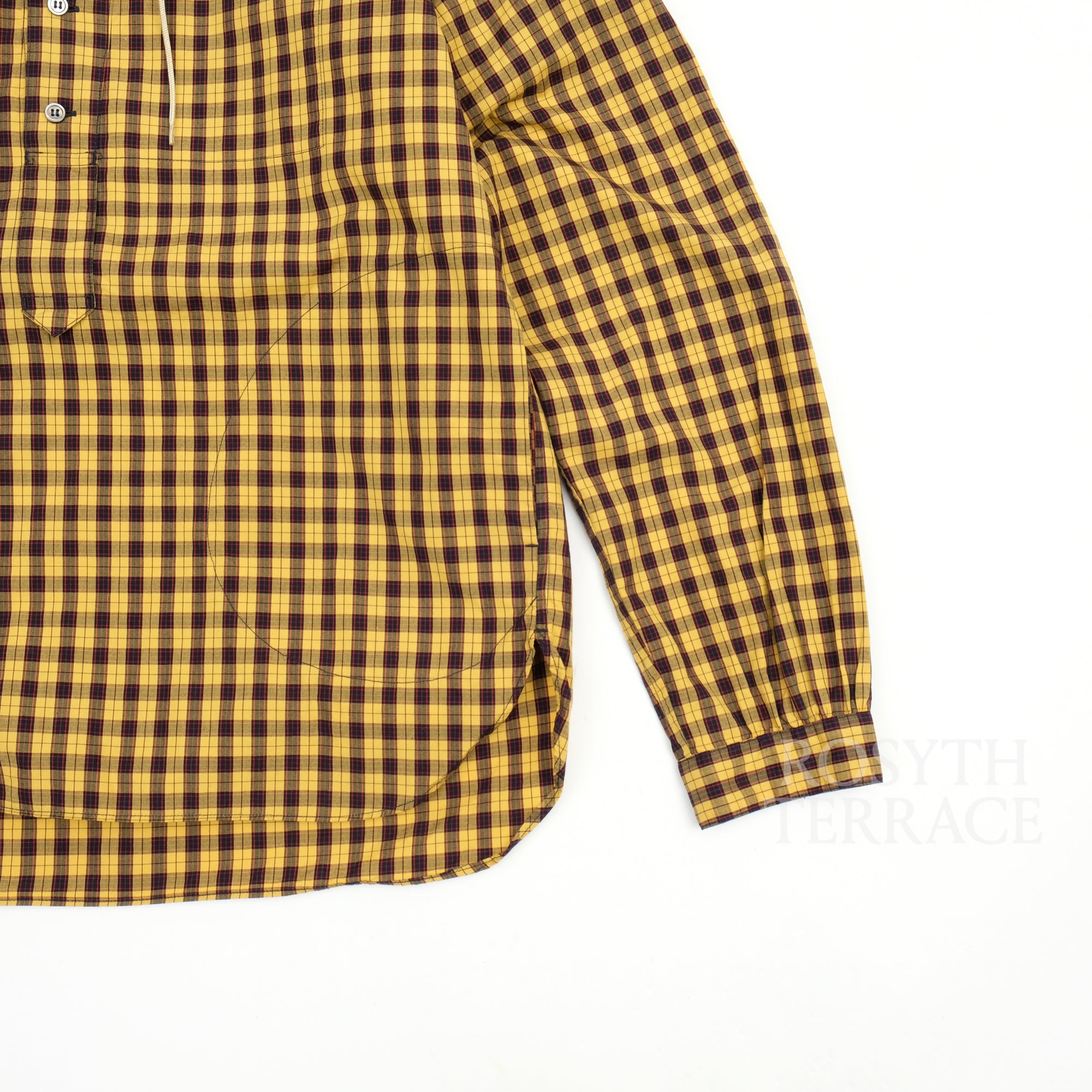 【NATURAL HIKING CLUB / NHC SURVEY SHIRT III (YELLOW CHECK) / SIZE M】