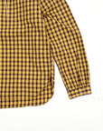 【NATURAL HIKING CLUB / NHC SURVEY SHIRT III (YELLOW CHECK) / SIZE M】