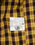 【NATURAL HIKING CLUB / NHC SURVEY SHIRT III (YELLOW CHECK) / SIZE M】