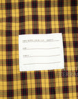 【NATURAL HIKING CLUB / NHC SURVEY SHIRT III (YELLOW CHECK) / SIZE M】