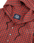 【NATURAL HIKING CLUB / NHC SURVEY SHIRT III (RED CHECK) / SIZE M】