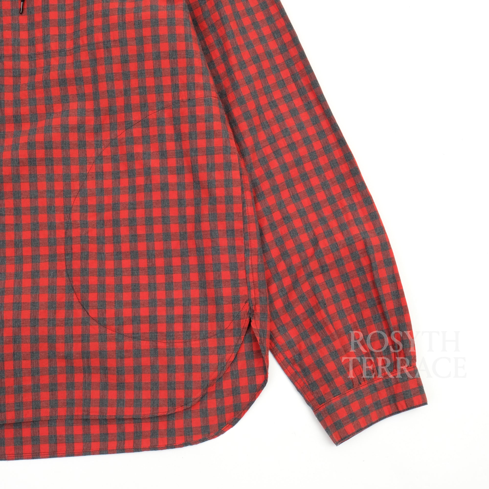 【NATURAL HIKING CLUB / NHC SURVEY SHIRT III (RED CHECK) / SIZE M】