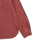 【NATURAL HIKING CLUB / NHC SURVEY SHIRT III (RED CHECK) / SIZE M】